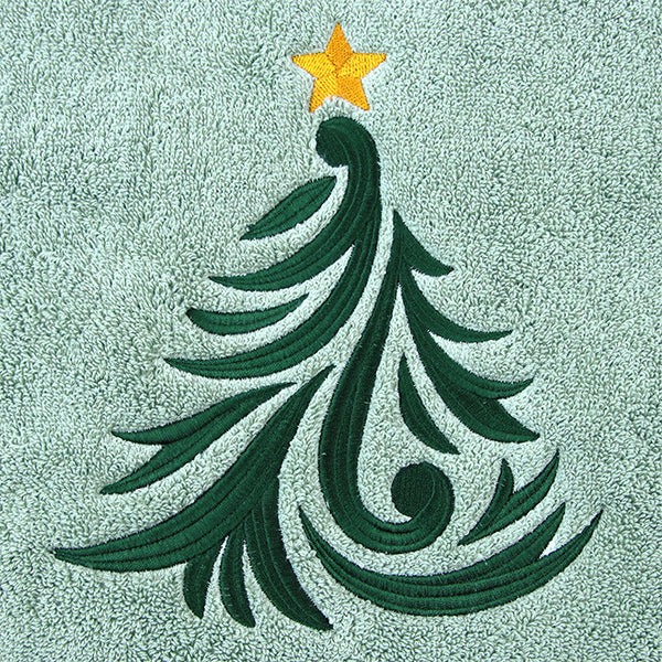 Swirling Christmas Tree