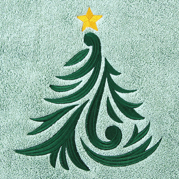Swirling Christmas Tree