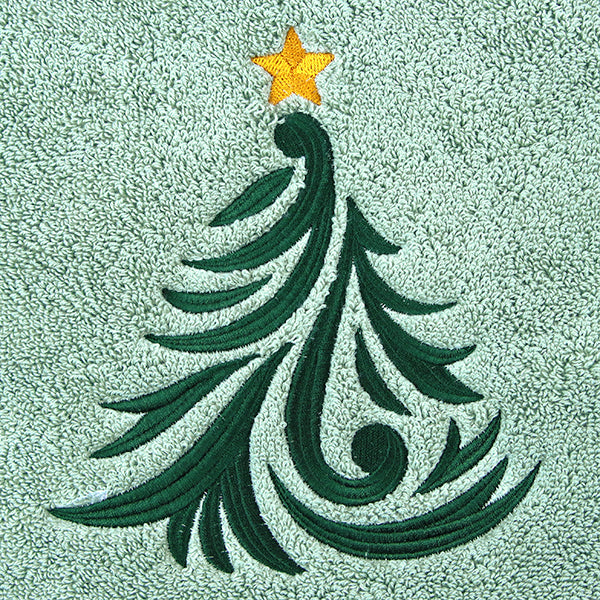 Swirling Christmas Tree