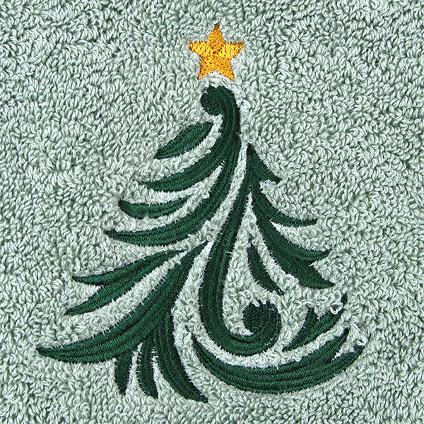 Swirling Christmas Tree