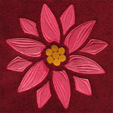 Swirling Christmas Poinsettia