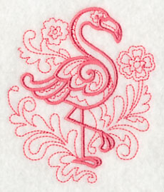 Doodle Flamingo