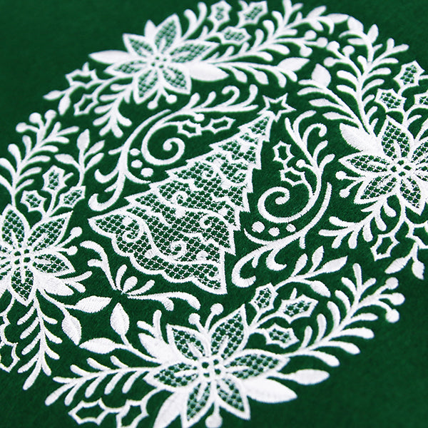 Exquisite Christmas Feature (Whitework)