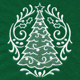 Exquisite Christmas Accent (Whitework)