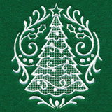 Exquisite Christmas Accent (Whitework)