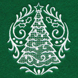 Exquisite Christmas Accent (Whitework)