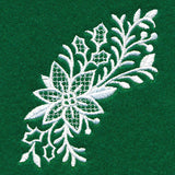 Exquisite Christmas Spray (Whitework)