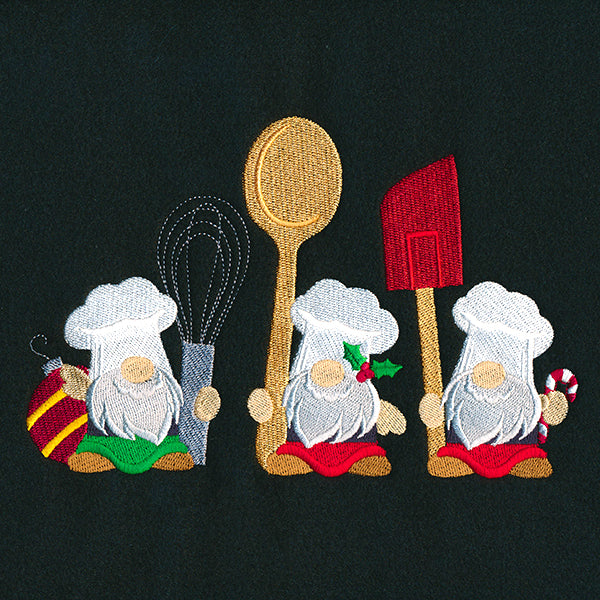 Christmas Baking Gnomes Trio