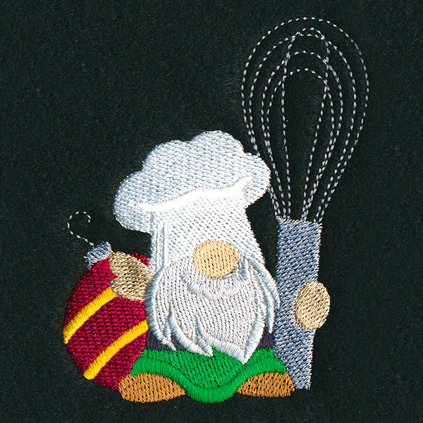Christmas Baking Gnome with Whisk