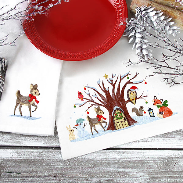 Prancing Christmas Deer