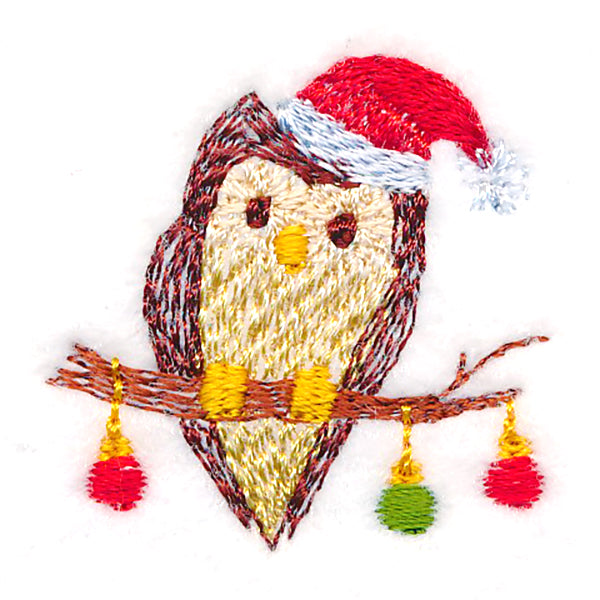 Charming Christmas Owl