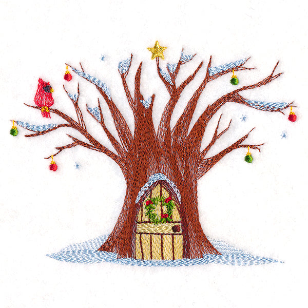 Christmas Woodland Home