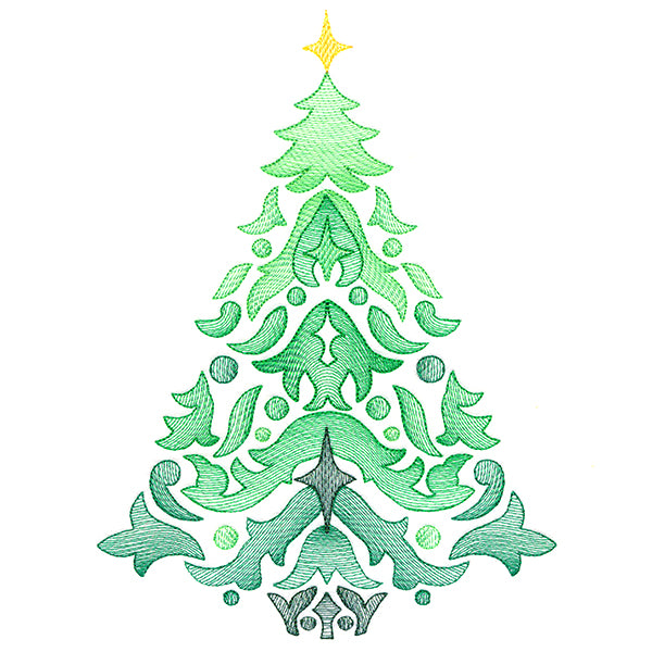 Fanciful Christmas Tree