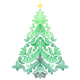 Fanciful Christmas Tree