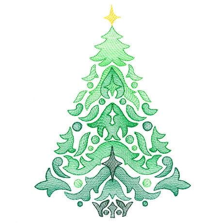 Fanciful Christmas Tree