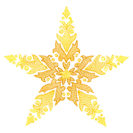 Fanciful Christmas Star