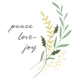 Christmas Finery - Peace, Love, Joy