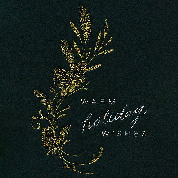 Christmas Finery - Warm Holiday Wishes