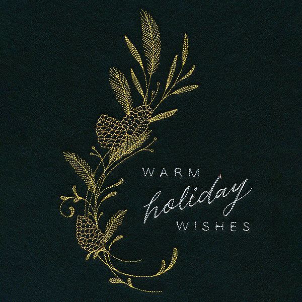 Christmas Finery - Warm Holiday Wishes