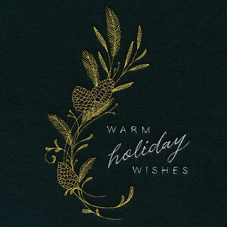 Christmas Finery - Warm Holiday Wishes