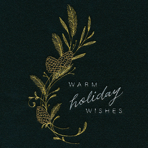 Christmas Finery - Warm Holiday Wishes