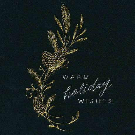 Christmas Finery - Warm Holiday Wishes