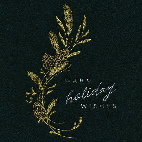 Christmas Finery - Warm Holiday Wishes