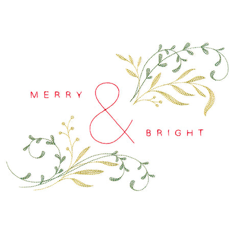 Christmas Finery - Merry and Bright