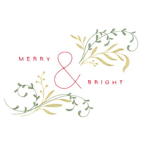 Christmas Finery - Merry and Bright