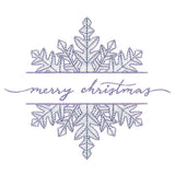 Merry Christmas Snowflake