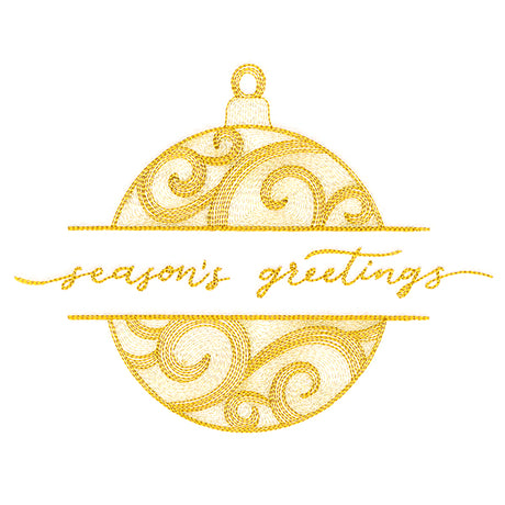 Season's Greetings Ornament