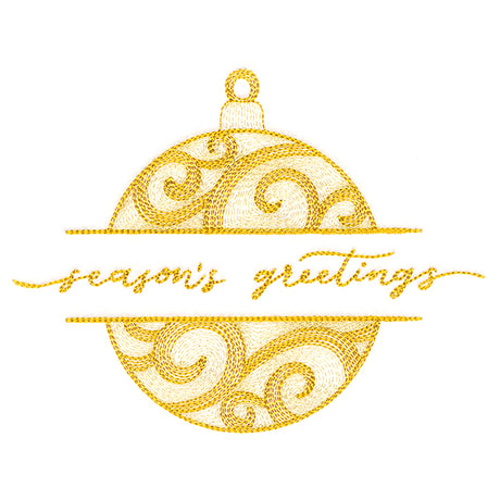 Season's Greetings Ornament