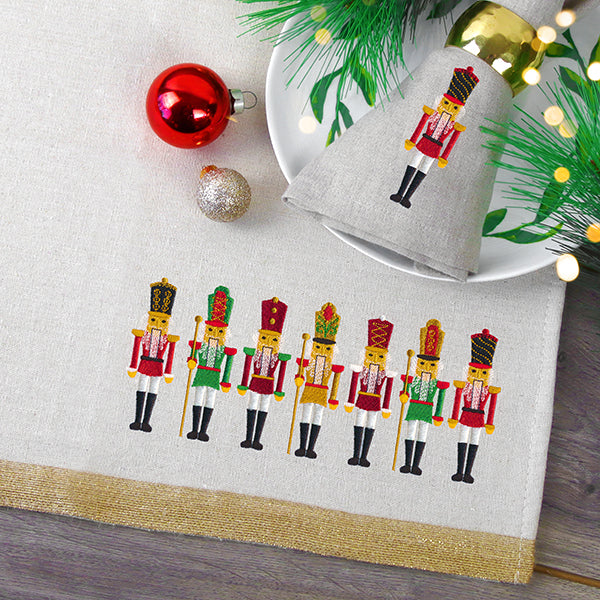 Festive Nutcracker Border