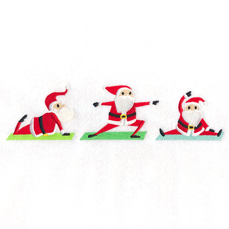 Ho-Ho-Yoga Santa Border