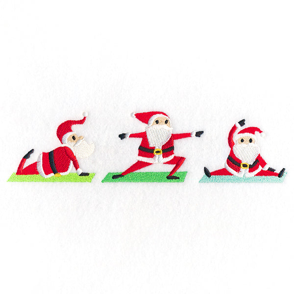 Ho-Ho-Yoga Santa Border