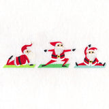 Ho-Ho-Yoga Santa Border