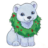 Jolly Christmas Polar Bear
