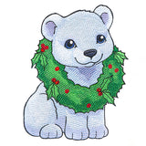 Jolly Christmas Polar Bear