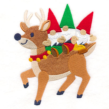 Reindeer-Riding Gnomes