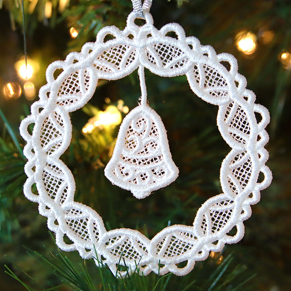 Ringing Bell Ornament (Lace)
