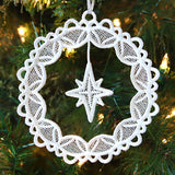 Shining Star Ornament (Lace)