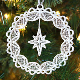 Shining Star Ornament (Lace)