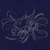 O Holy Night Calligraphy (Whitework)