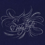 O Holy Night Calligraphy (Whitework)