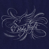 O Holy Night Calligraphy (Whitework)