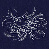 O Holy Night Calligraphy (Whitework)