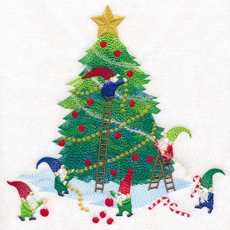 Decorating Christmas Gnomes