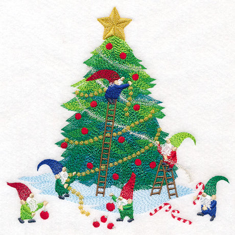 Decorating Christmas Gnomes