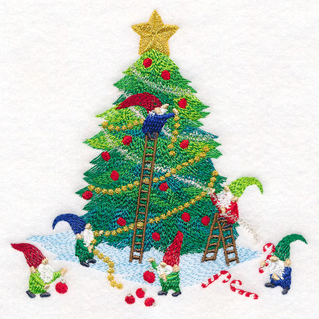 Decorating Christmas Gnomes