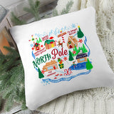 North Pole Village Map